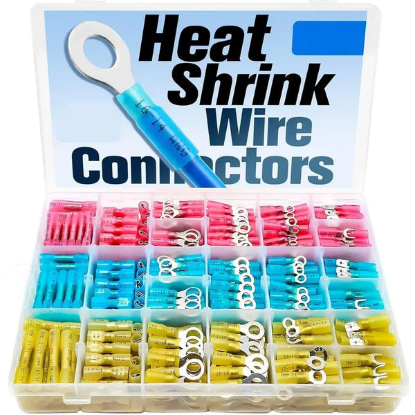 250pc Heat Shrink Wire Connector Kit