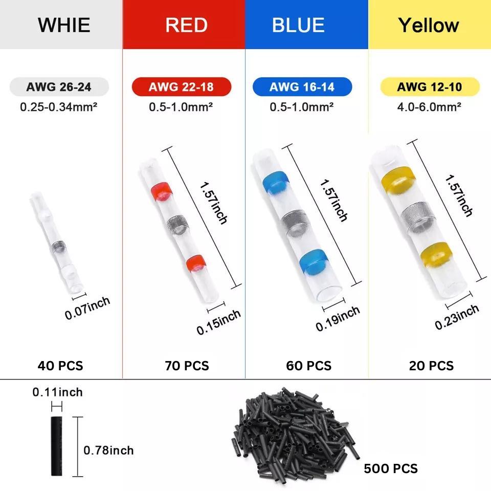 Car Heat Shrink Crimp Terminal Kit